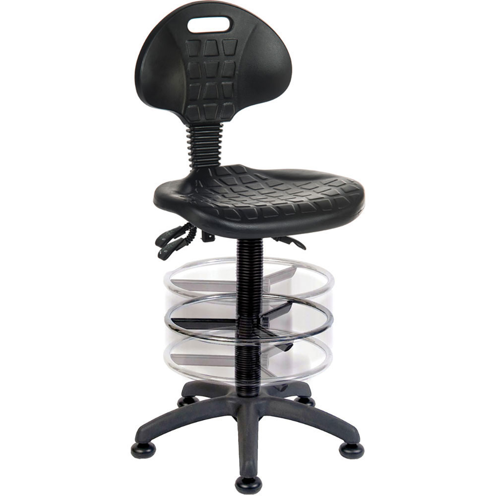Premium polyurethane high-lift operator chair