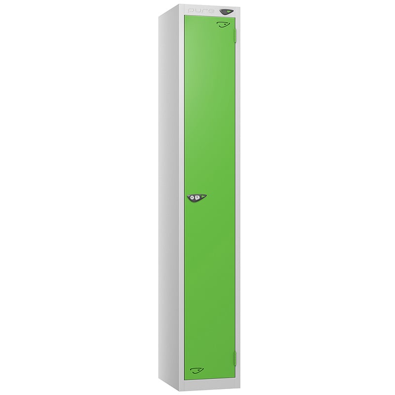 Pure 1-door locker with green door