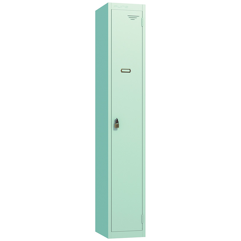 Pure Retro single-door locker - mint green