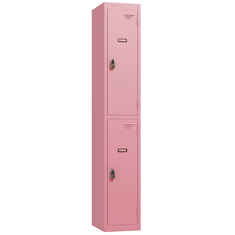 Pure Retro 2-door locker - dusty pink
