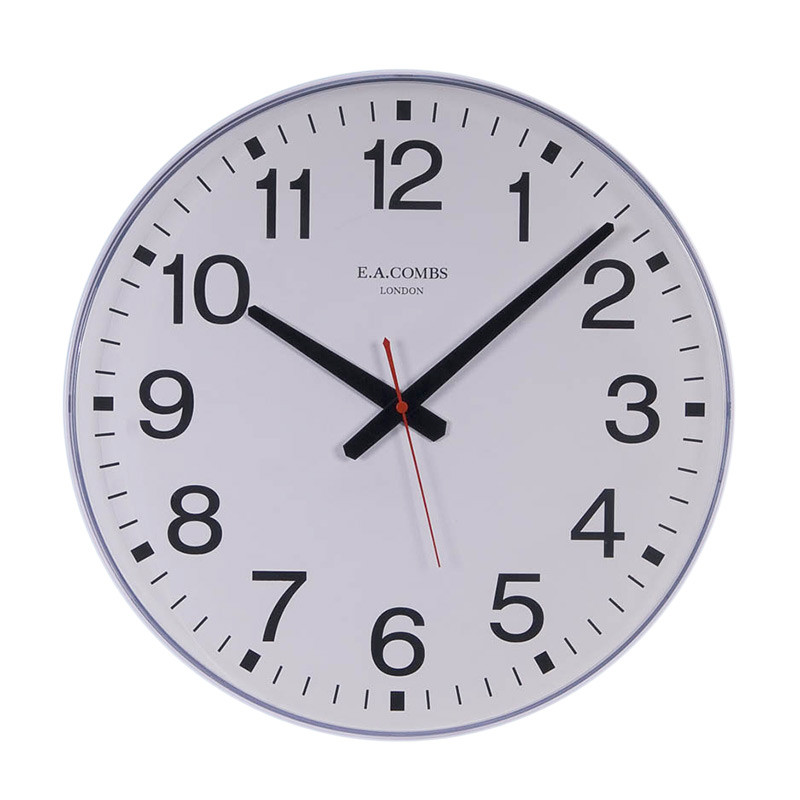 Quartz Movement Plastic Case Wall Clock