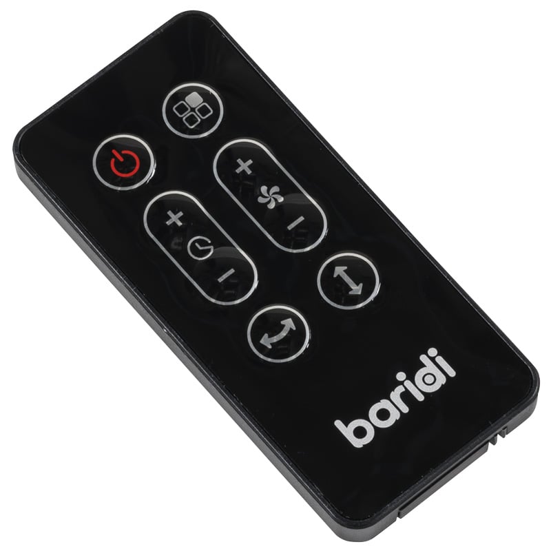 Quiet fan remote control