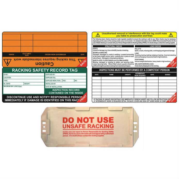 Racking Safety Tag Kits