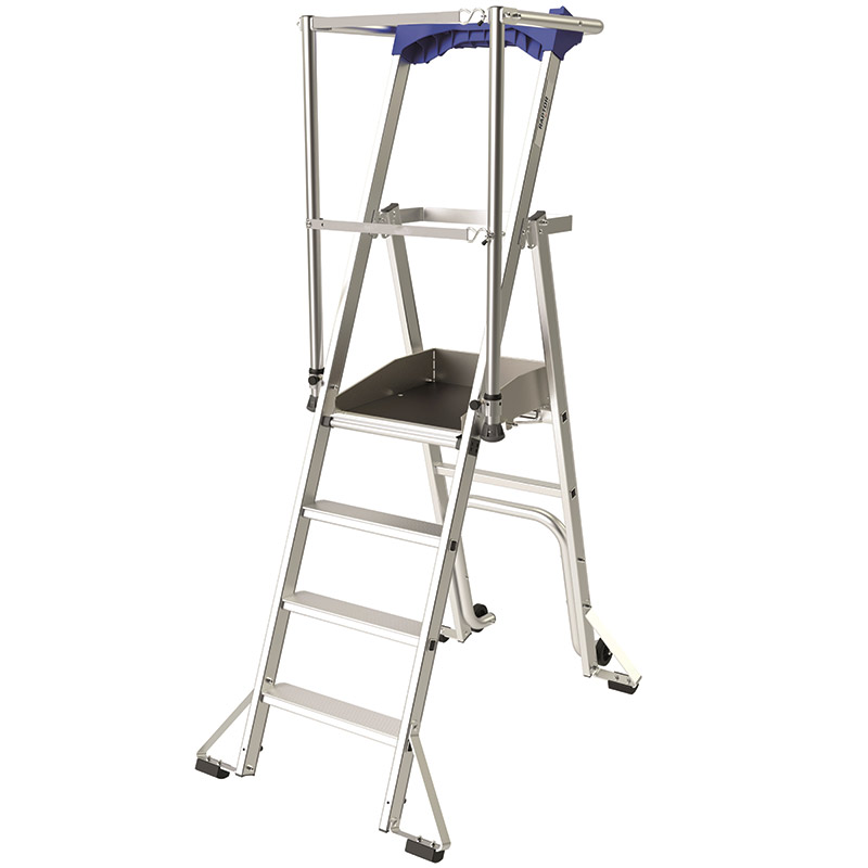 Raptor Aluminium Podium Stepladder