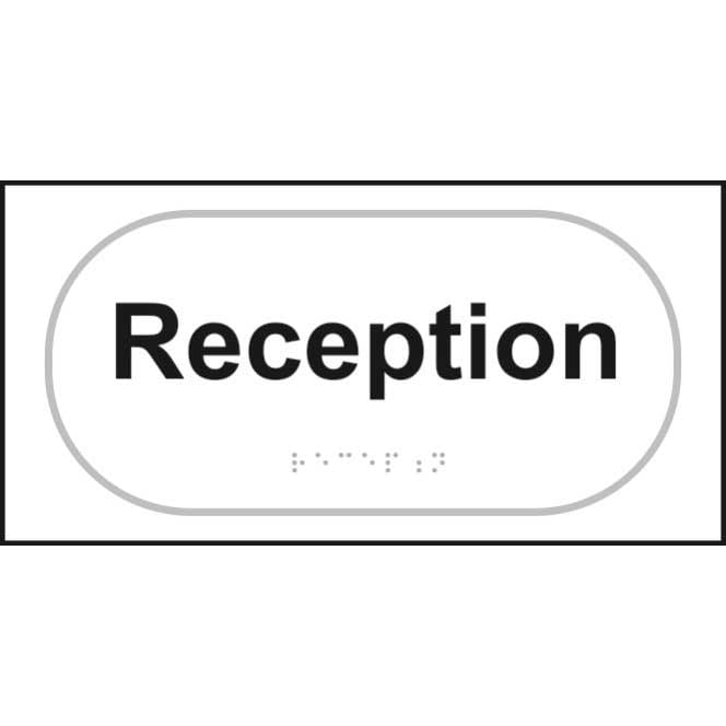 Reception Braille Sign