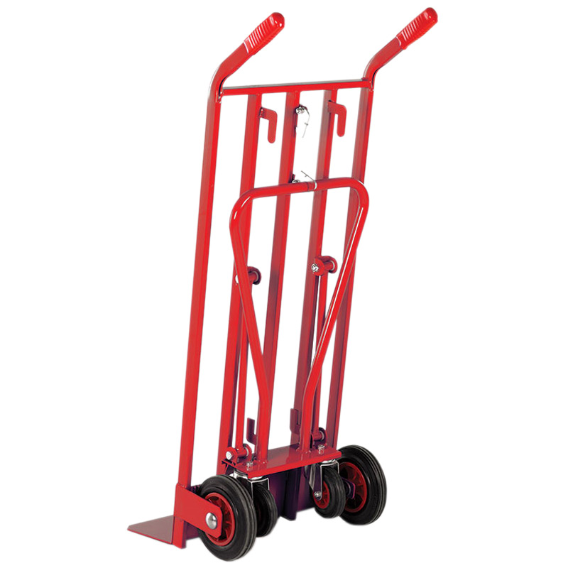 Red 3-in-1 400kg sack truck