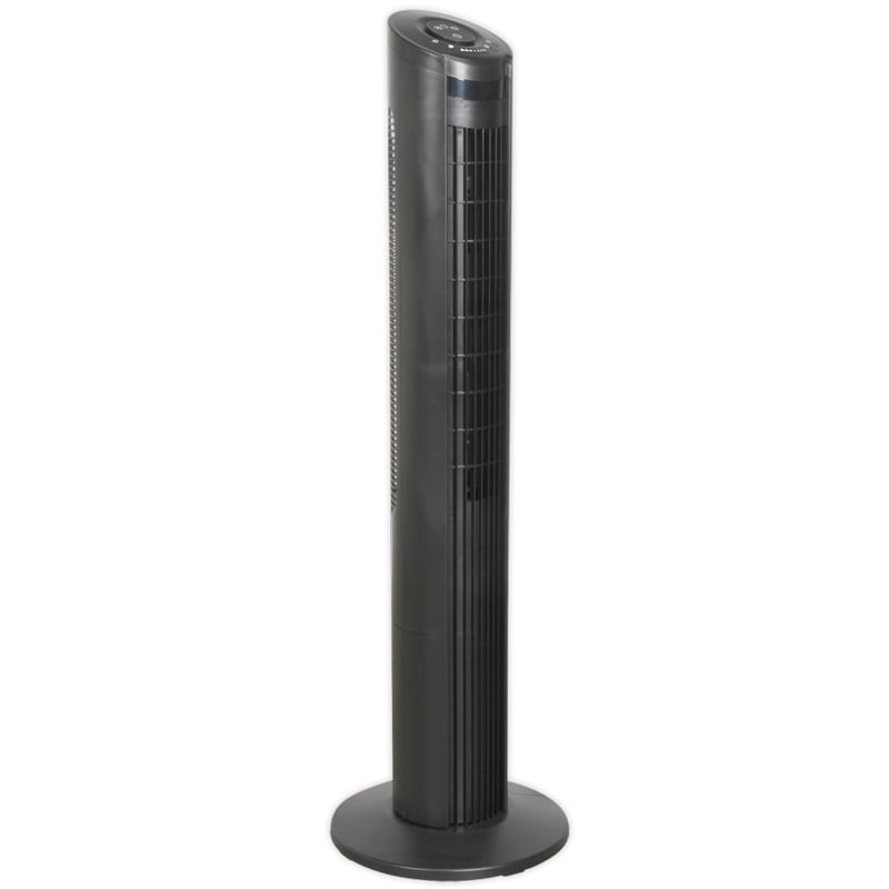 Sealey 42" Oscillating Tower Fan with 3 Speed Settings