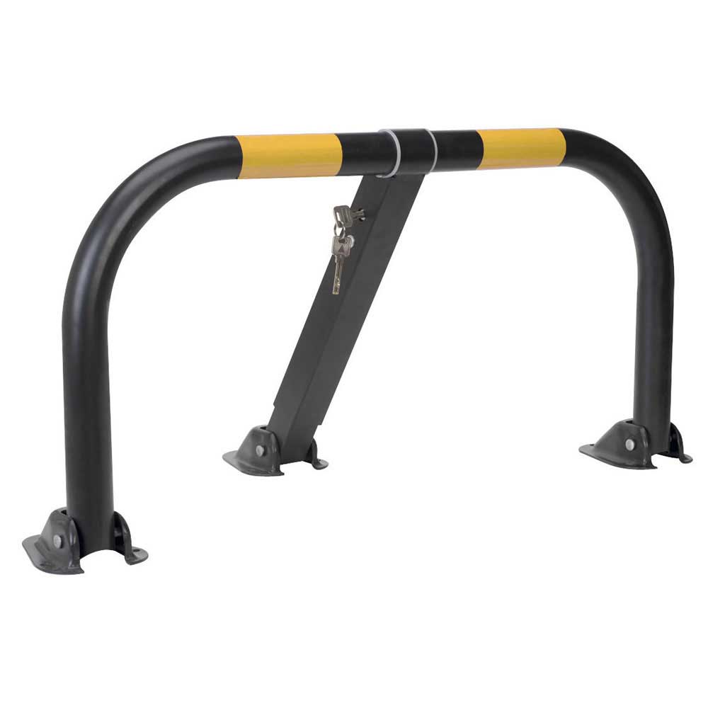 Heavy-Duty Parking Barrier Triple Leg with Integral Lock