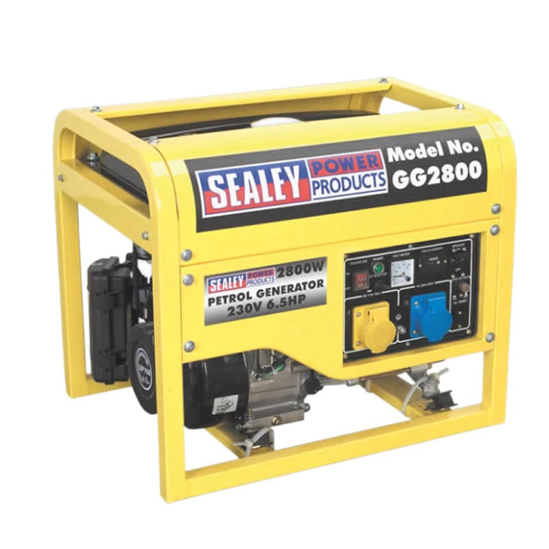 Heavy Duty Electric Generators With 4 Stroke Petrol Engines