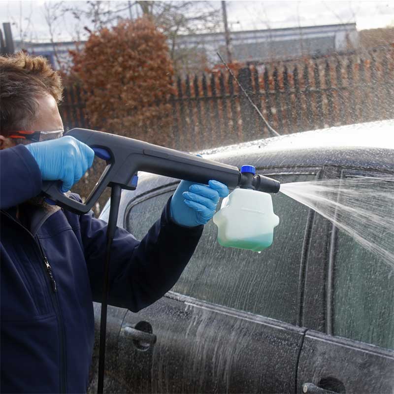 Sealey pressure washer with detergent spray