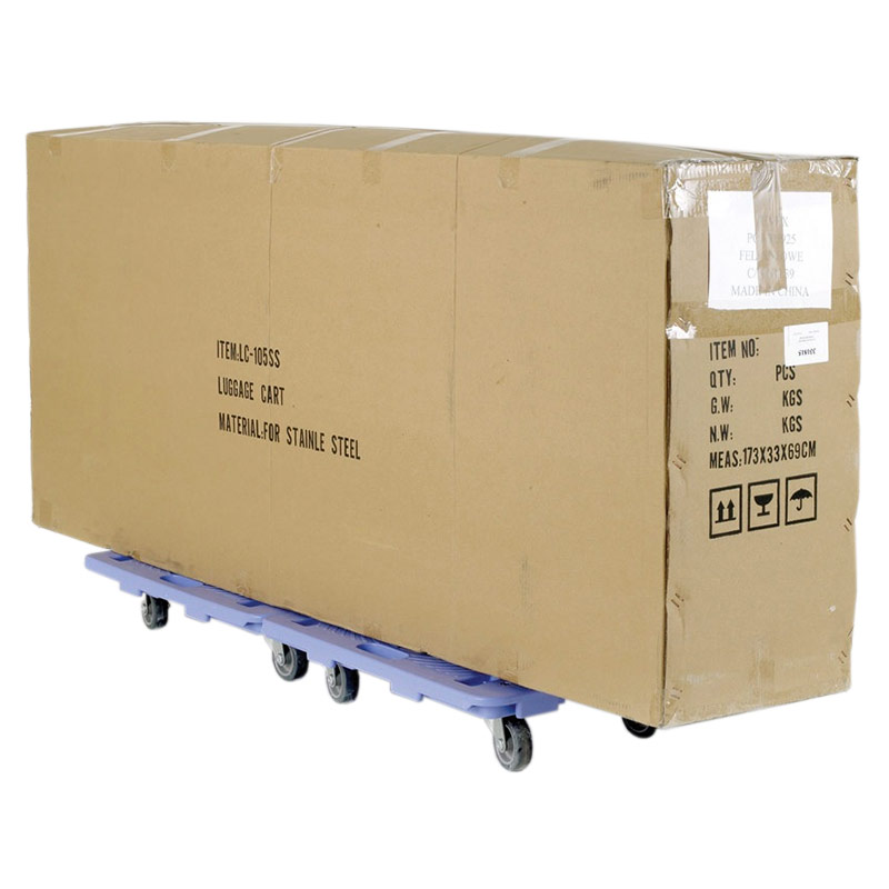 Silentmaster interconnecting dollies used for transportation of large loads