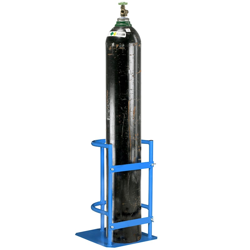 Gas cylinder stand suitable for cylinders up to 280mm diameter