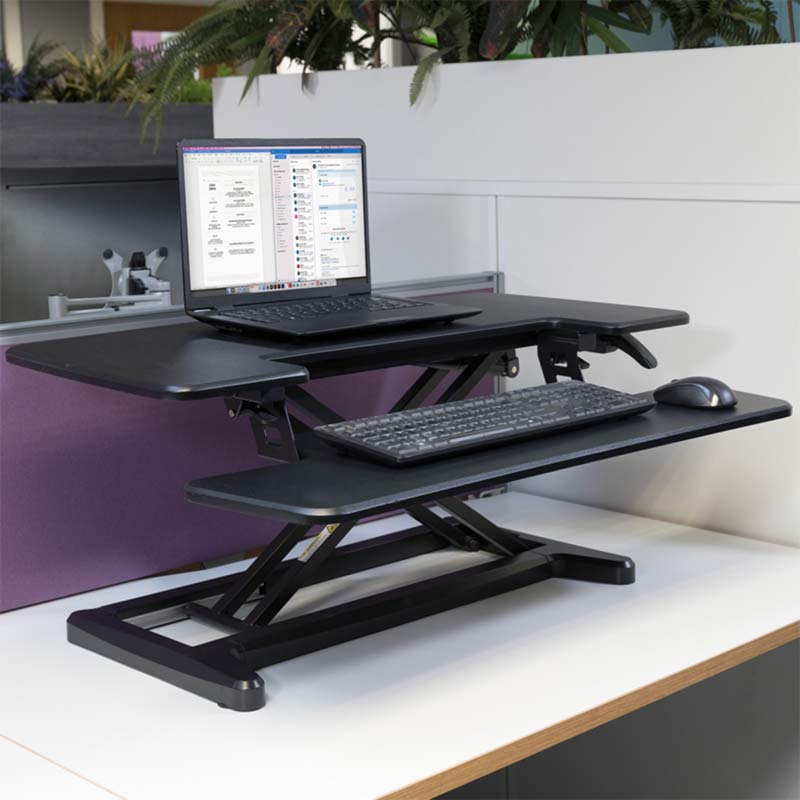 Sora sit stand desk converter