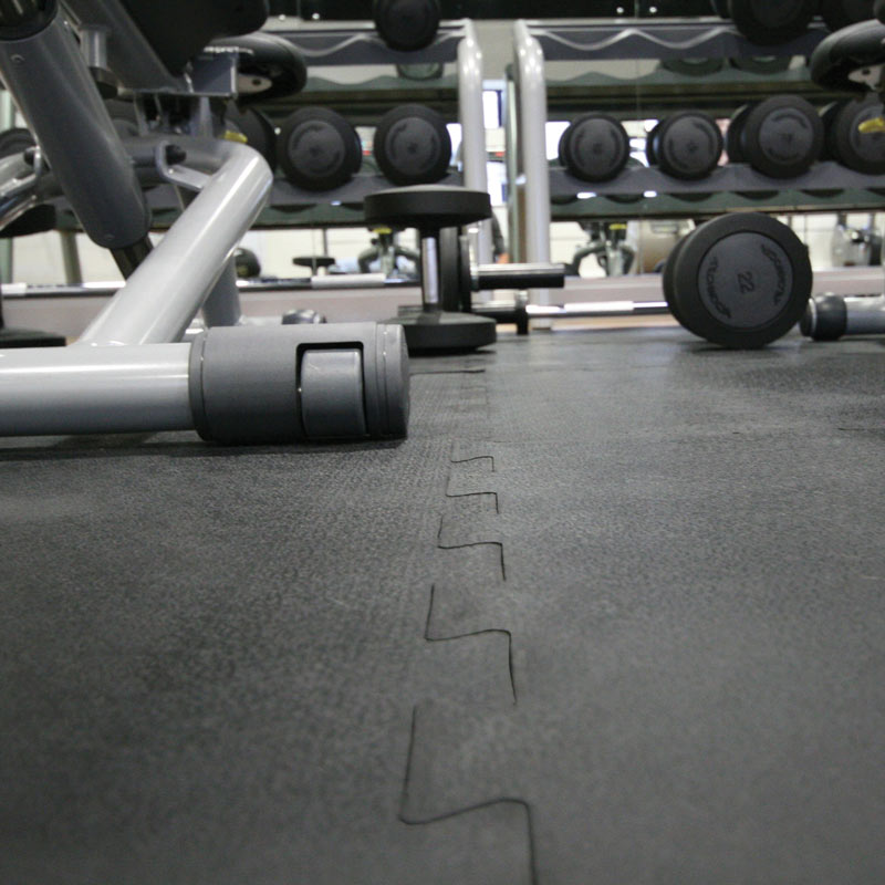 Sport-tile rubber gym matting tiles