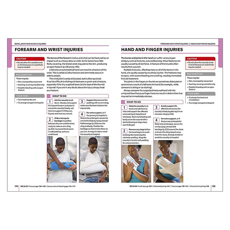 St John Ambulance First Aid Manual 11th Edition - arm & hand injuries