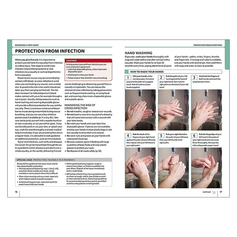 St John Ambulance First Aid Manual 11th Edition - protection from infection