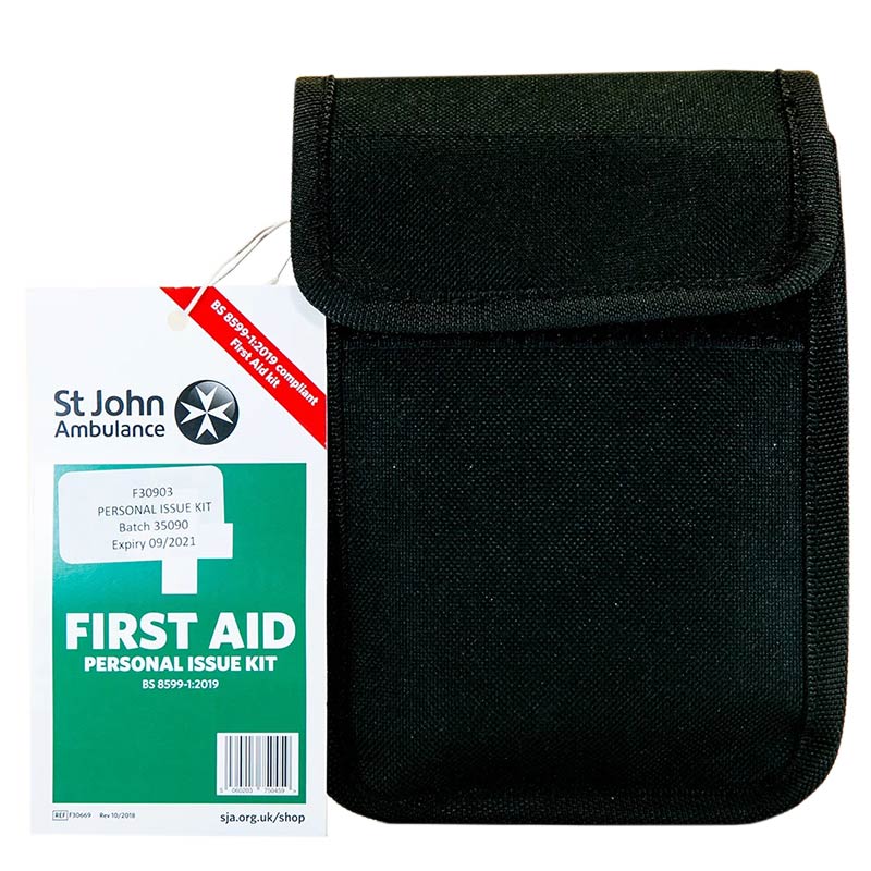 St John Ambulance personal first aid kit