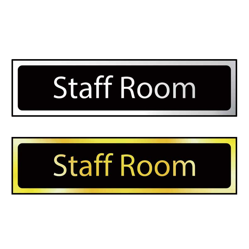 Staff Room Mini Sign