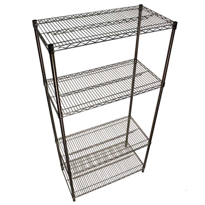 Stainless Steel Wire Shelving 1820mm High, Stainless Steel Wire Shelves With Wheels