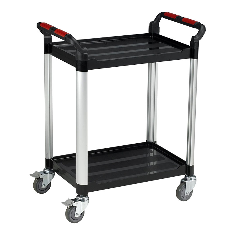 Utility Tray Trolleys with 2 Shelves