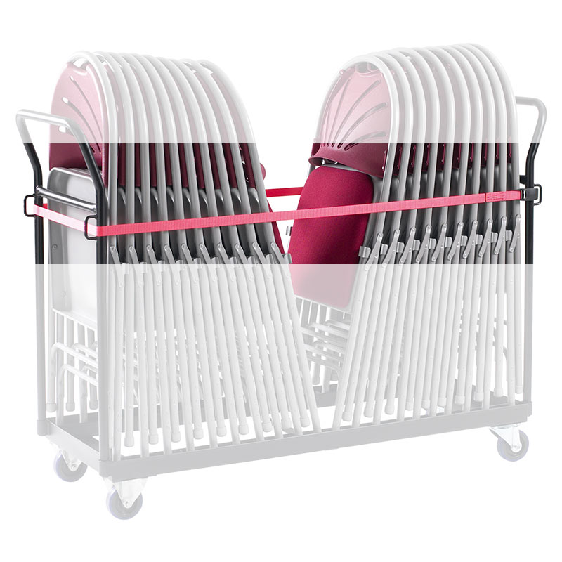 Storage Strap for use with chair trolleys