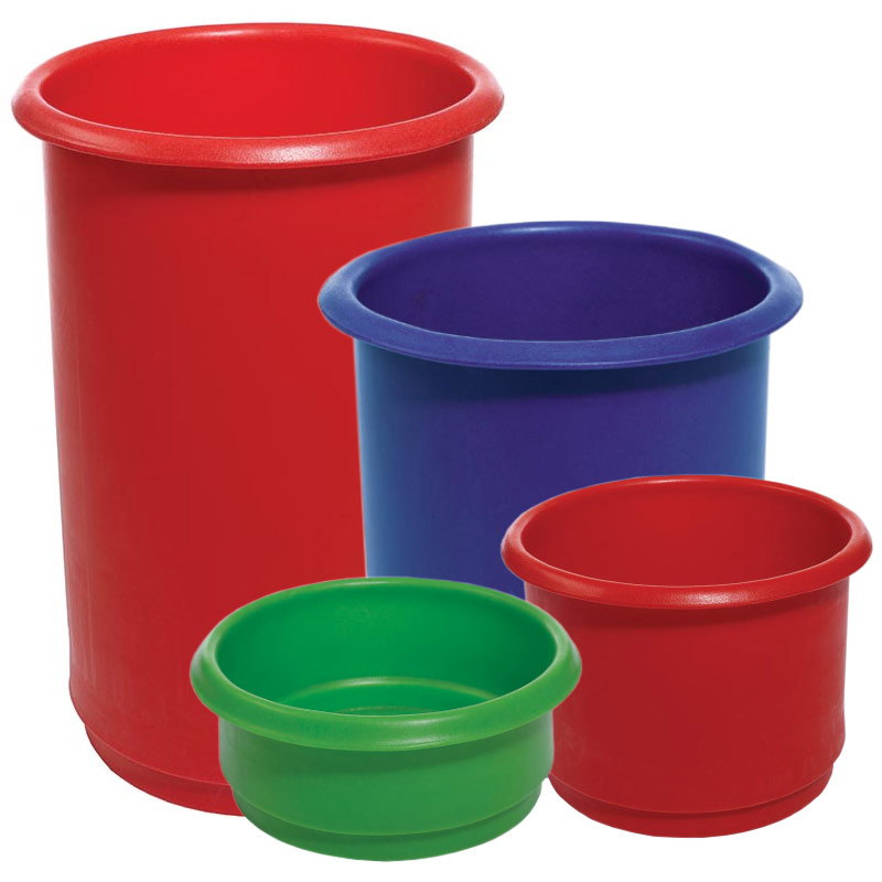 Straight sided food grade Bins