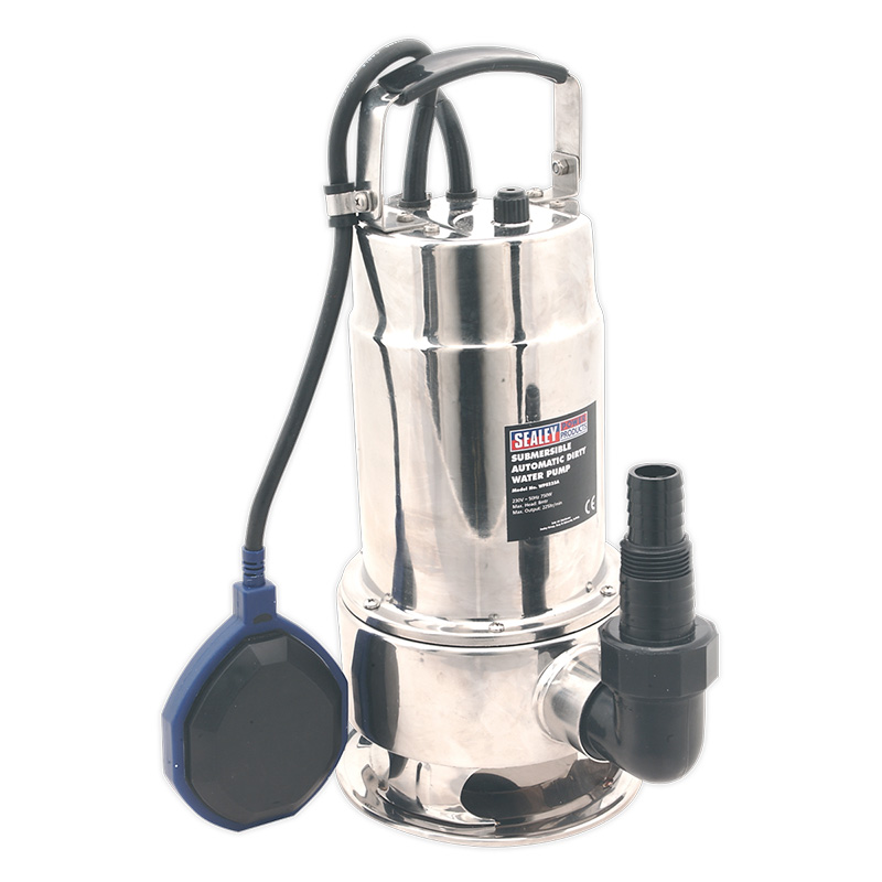 Dirty Water Submersible Stainless Water Pump with FREE UK Delivery