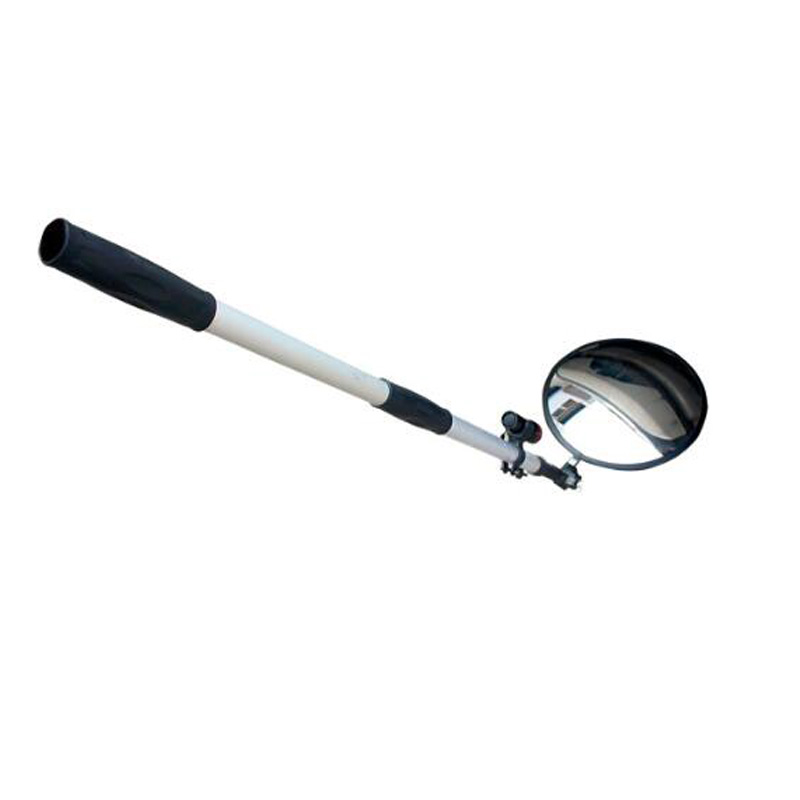 Telescopic Convex Inspection Mirror with LED Flashlight