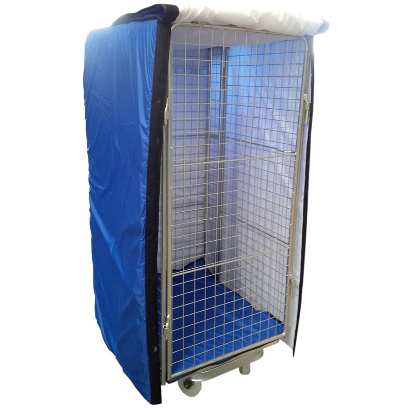 Thermal roll cage cover unzipped