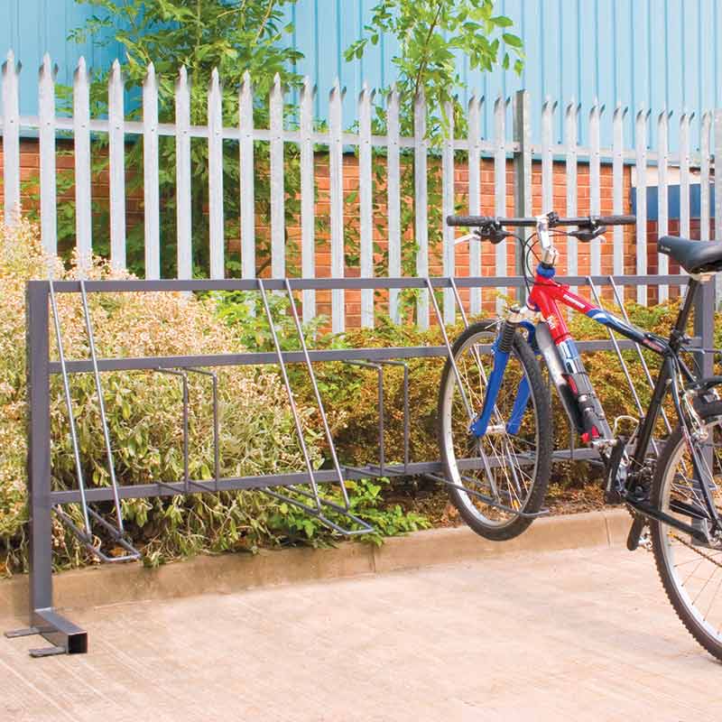 Traditional cycle racks