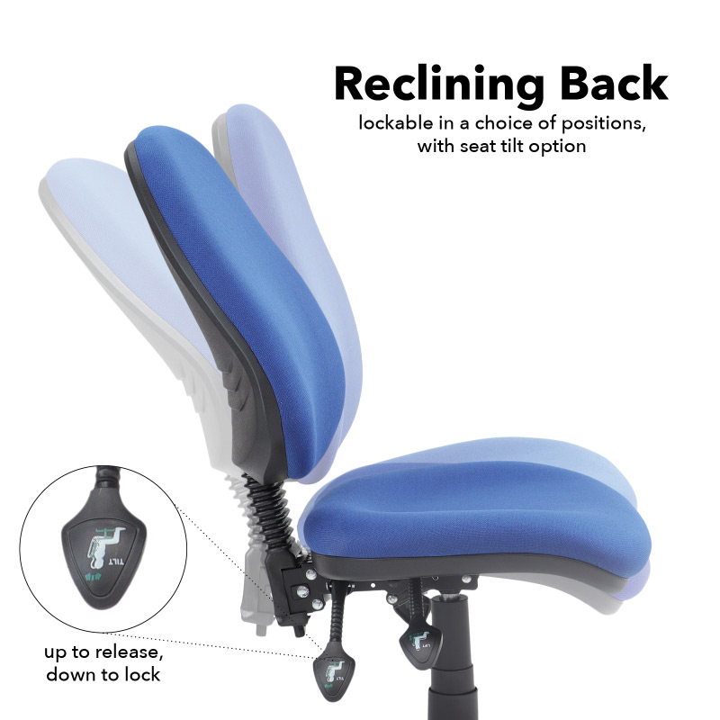 Vantage 200 operator chair reclining back