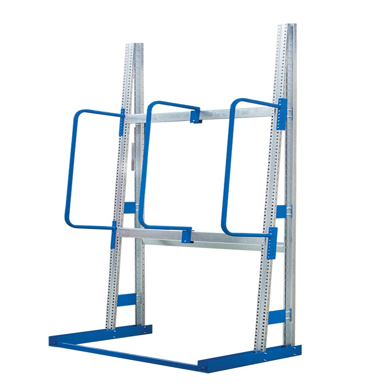 Vertical Racking with 3 Hoop Dividers