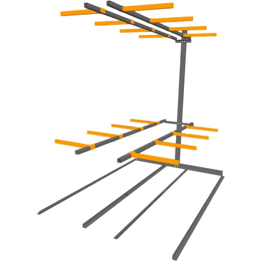 Vertical Racking Double Sided Extension Bay