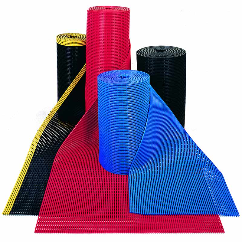 Vynagrip PVC walkway matting in a range of colours