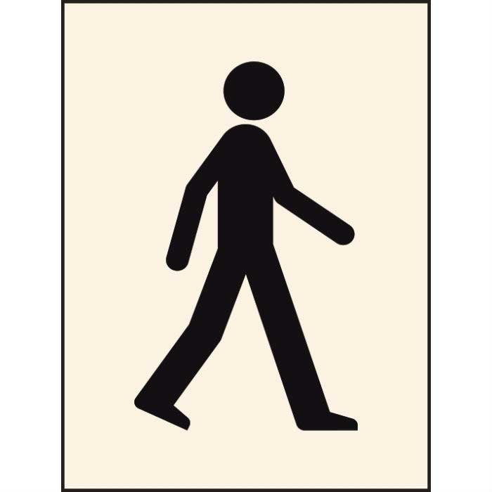 Walking Man Industrial Stencil