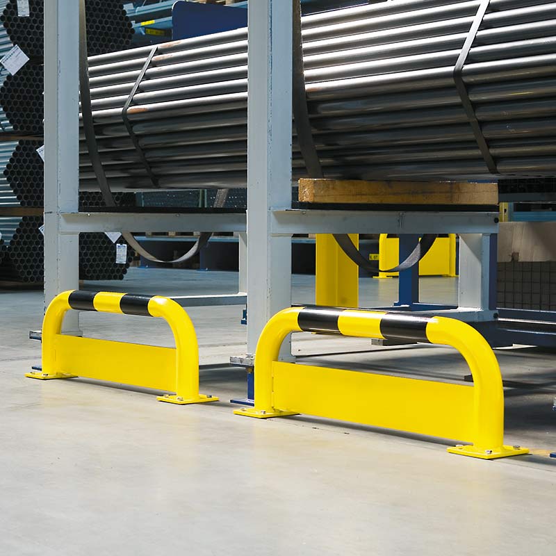Warehouse barrier protection guards 350 x 1000mm