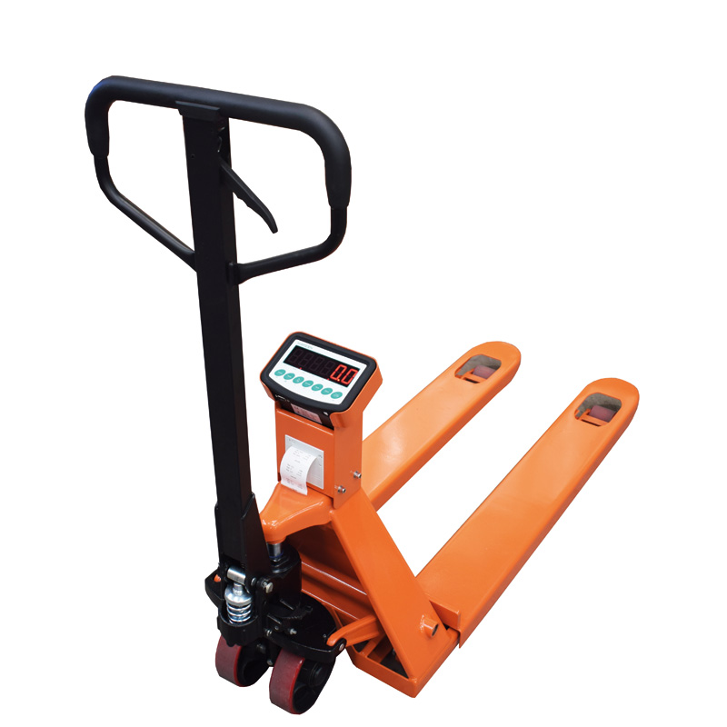 Weighing Pallet Trucks with Scales and Optional Printer with free UK delivery