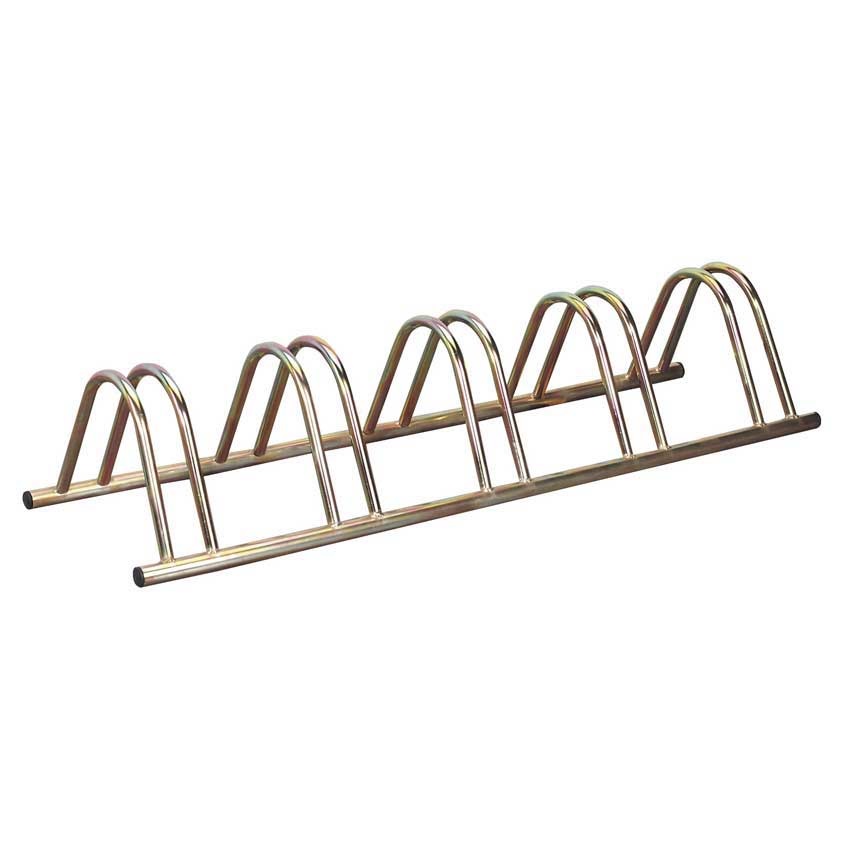 Zinc Plated Floor Bike Racks