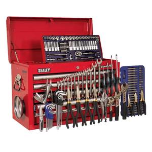 5 Drawer Top Chest Tool Box with 138pc Tool Kit