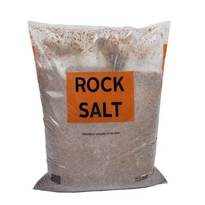 Bulk Pallets of Dry Brown Rock Salt Bags