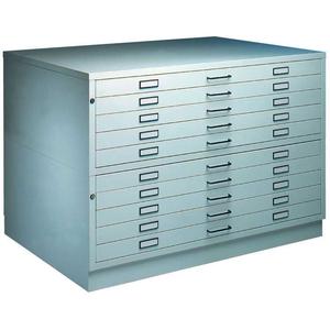 A1 & A0 - 10-Drawer Steel Plan & Drawing Chests