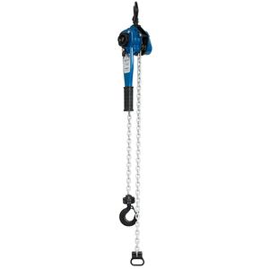 Chain lever hoists in a range of capacities