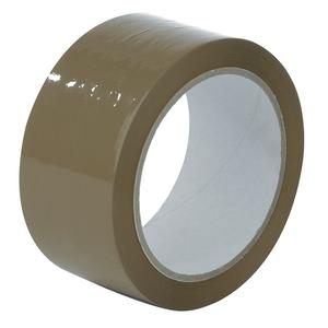 Brown Polythene Packing Tape 66m Rolls