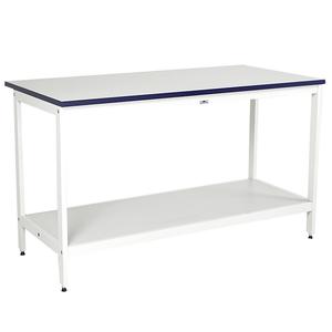 Contract Postroom Open Bench with Bottom Shelf