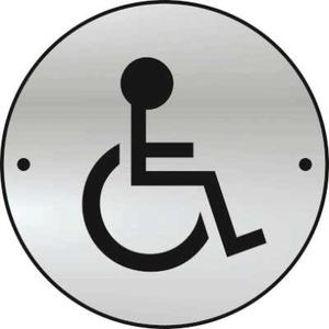 Disabled Toilet Door Disc
