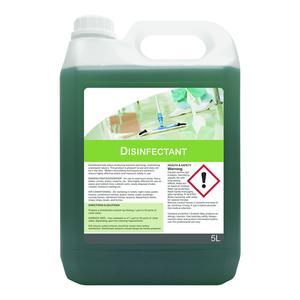 Disinfectant liquid for the cleaning of workplace floors and surfaces.