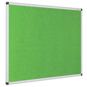 Eco-colour resist-a-flame notice boards with aluminium frame