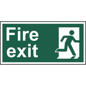 Final Exit Right Sign