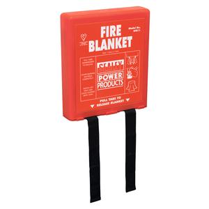 Fire Blanket with Wall Mounting Case, BS EN 1869 with Fast UK Delivery