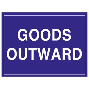 Goods Outward Sign